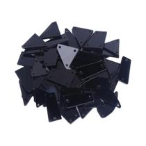 Aplique De Strass Cristal Transparente Com Base Plana Para Roupas, Costura E Bordado, Espelho VC,