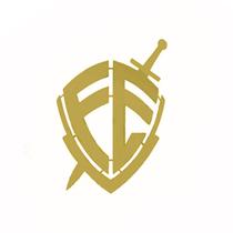 Aplique Decorado Fé Dourado