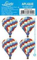 Aplique Decoupage Balão APM3-219 em Papel e MDF 3cm Litoarte