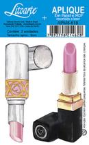 Aplique Decoupage Batons Apm8-618 em Papel e Mdf 8cm Litoarte