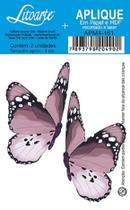 Aplique Decoupage Borboletas Rosa Apm4-161 em Papel e Mdf 4cm Litoarte Aplique Decoupage Borboletas Rosa Apm4-161 em Papel e Mdf 4cm Litoarte
