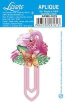 Aplique Decoupage Clip de Flamingo Apm8-1025 em Papel e Mdf 8cm Litoarte Aplique Decoupage Clip de Flamingo Apm8-1025 em Papel e Mdf 8cm Litoarte