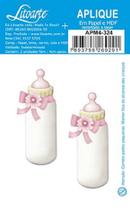 Aplique Decoupage Mamadeira Rosa Apm4-324 em Papel e Mdf 4cm Litoarte Aplique Decoupage Mamadeira Rosa Apm4-324 em Papel e Mdf 4cm Litoarte
