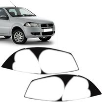 Aplique Do Farol Fiat Palio G4 Máscara Negra Adesivo Preto Aplique Do Farol Fiat Palio G4 Máscara Negra Adesivo Preto