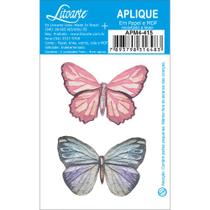 Aplique em Mdf Litoarte Borboletas - APM4-415 Aplique em Mdf Litoarte Borboletas - APM4-415