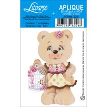 Aplique em Mdf Litoarte Ursa Grande - APM8-326