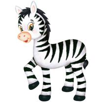 Aplique em Mdf Litoarte Zebra - APM8-816