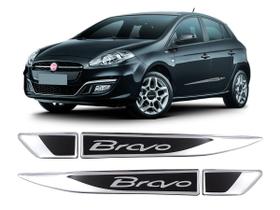 Aplique Emblema Lateral Tag Fiat Bravo