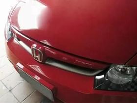 Aplique Emblema Vermelho Honda New Civic 06/11