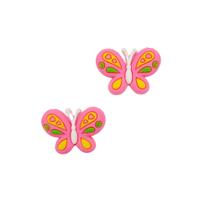Aplique emborrachado Borboleta com 12 unidades Aplique emborrachado Borboleta com 12 unidades