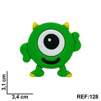 Aplique emborrachado kit 10 unidades Mike Wazowski monstros S.A. REF:128