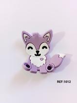 Aplique emborrachado kit 10 unidades Raposa REF: 08