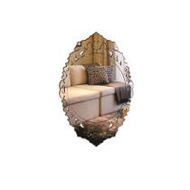 Aplique Espelho Decorativo Acrílico Veneziano 38x59cm 38208 Aplique Espelho Decorativo Acrílico Veneziano 38x59cm 38208