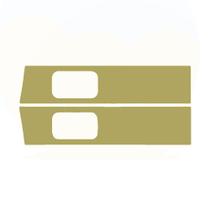 Aplique Estribo Para Scania S4 1998 1999 Dourado Aplique Estribo Para Scania S4 1998 1999 Dourado
