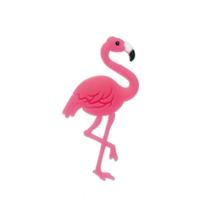 Aplique Flamingo Pink Silicone - 3,5cm - 4 Un - Artegift - Rizzo Aplique Flamingo Pink Silicone - 3,5cm - 4 Un - Artegift - Rizzo
