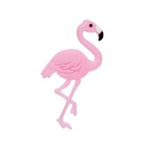 Aplique Flamingo Rosa Silicone - 3,5cm - 4 Un - Artegift - Rizzo Aplique Flamingo Rosa Silicone - 3,5cm - 4 Un - Artegift - Rizzo