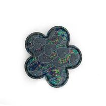 Aplique Flor Rendado Azul - 4,5cm - 2 Un - Artegift - Rizzo Aplique Flor Rendado Azul - 4,5cm - 2 Un - Artegift - Rizzo