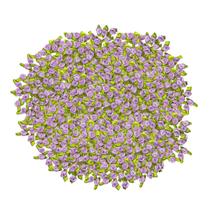 Aplique Florzinha pacote com 100 unidades LILAS