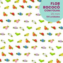 Aplique Florzinha pacote com 100 unidades SORTIDOS
