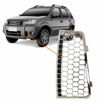Aplique Grade Parachoque Ecosport 08 A 12 Esquerdo Cromado