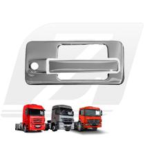 Aplique inox cobertura macaneta moderno actros/axor/atego ref.491404e Aplique inox cobertura macaneta moderno actros/axor/atego ref.491404e