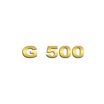 Aplique Inox Dourado Potência - Para Scania NTG G500