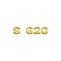 Aplique Inox Dourado Potência - Para Scania NTG S620