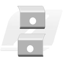 Aplique inox espelhado dobradica paralama s/furo scania s4 98 ref.206e