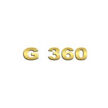 Aplique Inox Potência - Para NTG G360 - Dourado - Venka