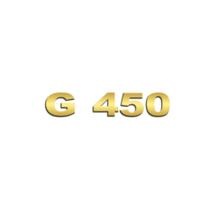 Aplique Inox Potência - Para Scania NTG G450 - Dourado