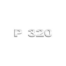 Aplique Inox Potência - Para Scania NTG P320 - Espelhado Aplique Inox Potência - Para Scania NTG P320 - Espelhado