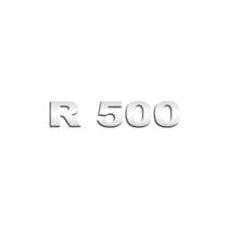 Aplique Inox Potência - Para Scania NTG R500 - Espelhado Aplique Inox Potência - Para Scania NTG R500 - Espelhado