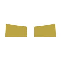 Aplique Interno Estribo Inferior Dourado - Para Volvo New FH Aplique Interno Estribo Inferior Dourado - Para Volvo New FH