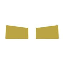 Aplique Interno Estribo Inferior Para New FH Dourado Aplique Interno Estribo Inferior Para New FH Dourado