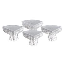 Aplique Jogo Pé Leão Pequeno 3x2 R0038 Resina