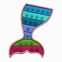 Aplique Kit 10 Peças Cauda Sereia Emborrachado