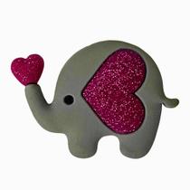 Aplique Kit 10 Peças Elefante Emborrachado