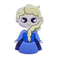 Aplique Kit 10 Peças Frozen Elsa Emborrachado