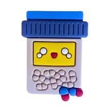 Aplique Kit 10 peças Potinho Remedio Emborrachado