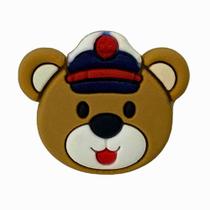 Aplique Kit 10 Peças Urso c/ Boné Emborrachado