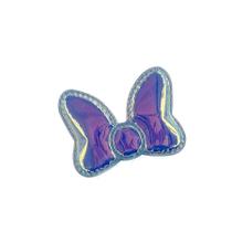 Aplique Laço Azul Nacarado - 5cm - 2 Un - Artegift - Rizzo Aplique Laço Azul Nacarado - 5cm - 2 Un - Artegift - Rizzo