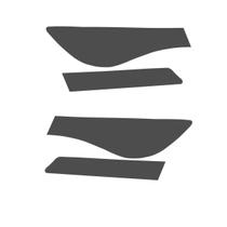 Aplique Lanterna Mascara Negra Fume Hb20s 2017 2018 e 2019