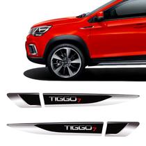 Aplique Lateral Chery Tiggo 7 Emblema Resinado Do Para-lama Aplique Lateral Chery Tiggo 7 Emblema Resinado Do Para-lama