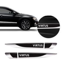 Aplique Lateral Emblema Adesivo Volkswagen Virtus