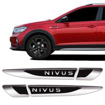 Aplique Lateral Nivus 2020 2021 Volkswagen Emblema Resinado