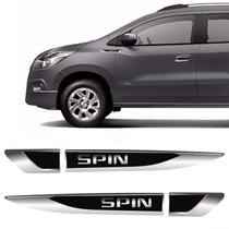 Aplique Lateral Spin Decorativo Emblema Resinado Chevrolet