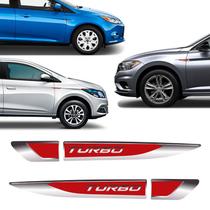 Aplique Lateral Turbo Onix Hb20 Up Polo T-Cross Resinado Aplique Lateral Turbo Onix Hb20 Up Polo T-Cross Resinado