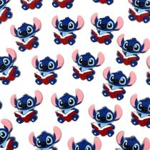 Aplique Lilo Stitch 35mm Infantil Disney Emborrachado 5pçs Aplique Lilo Stitch 35mm Infantil Disney Emborrachado 5pçs