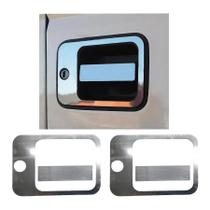 Aplique Maçaneta Adesivo Cromado Iveco Eurotech (2 Portas)