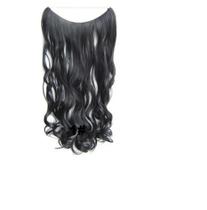 Aplique Mágico Cabelo Orgânico Ondulado Fio Invisível Extensão em Segundos